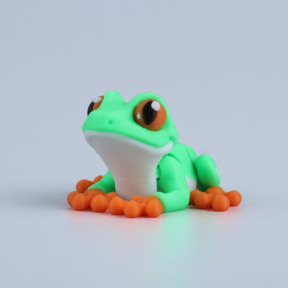 3D Printed Mini Fidget Creature Toy Pack – Articulated Party Favor Gift