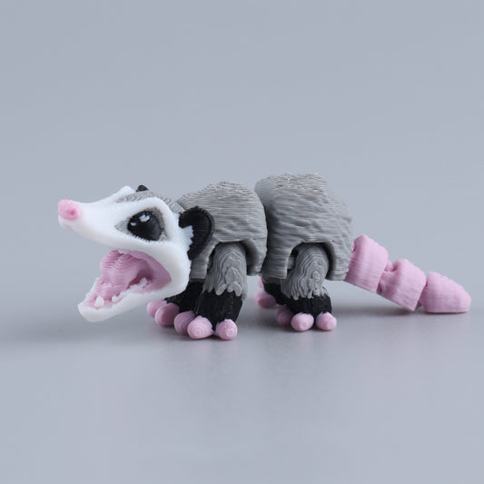 3D Printed Mini Fidget Creature Toy Pack – Articulated Party Favor Gift