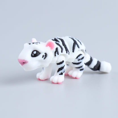 3D Printed Mini Fidget Creature Toy Pack – Articulated Party Favor Gift