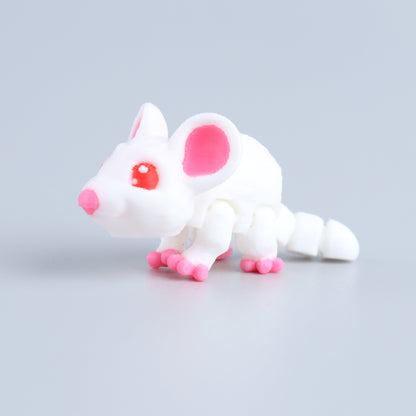 3D Printed Mini Fidget Creature Toy Pack – Articulated Party Favor Gift