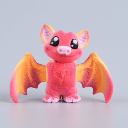3D Printed Mini Fidget Creature Toy Pack – Articulated Party Favor Gift