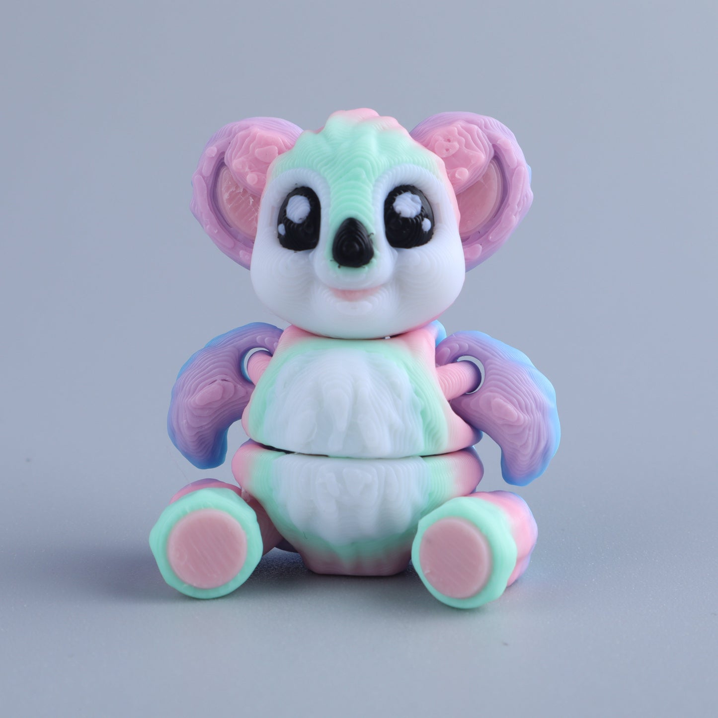 3D Printed Mini Fidget Creature Toy Pack – Articulated Party Favor Gift