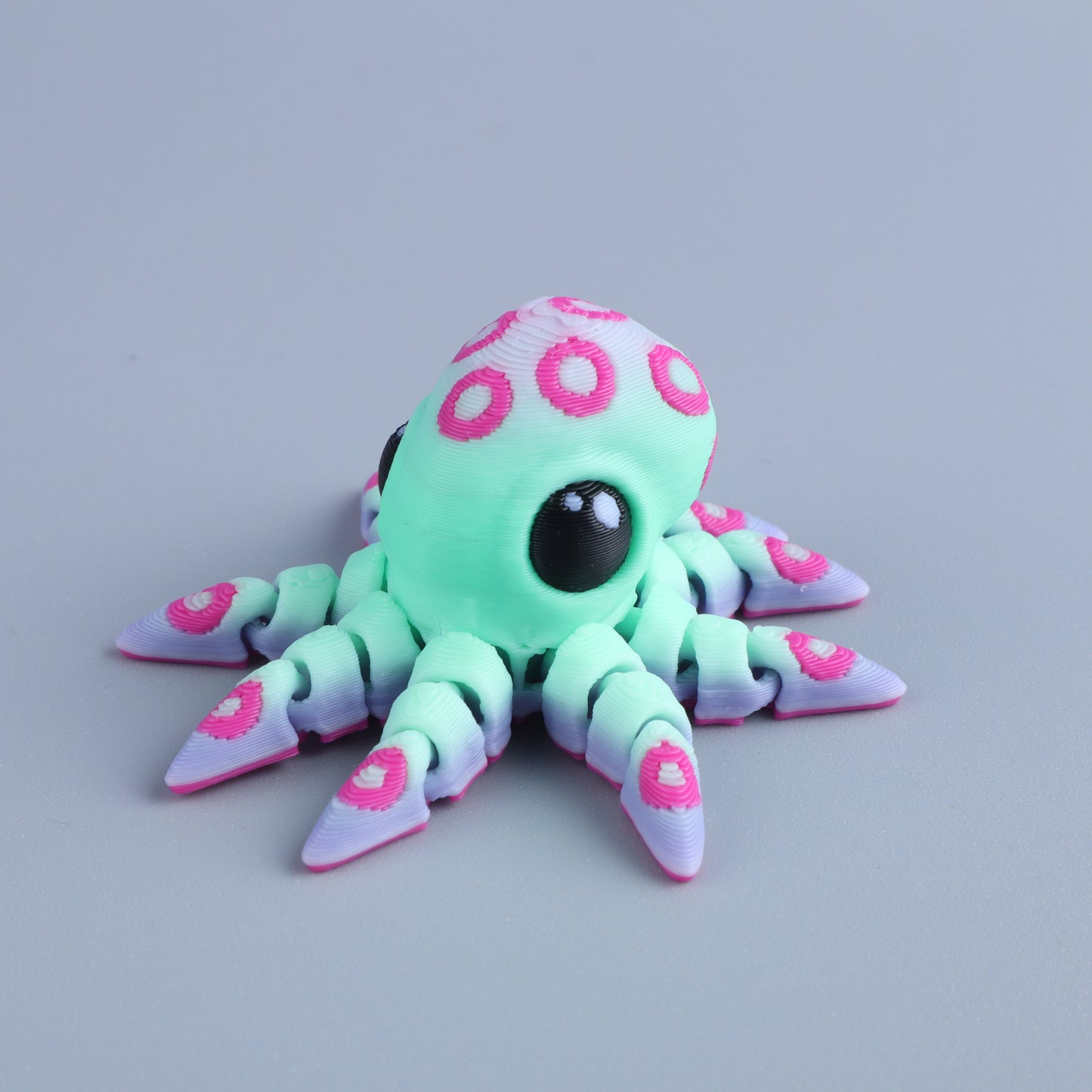 3D Printed Mini Fidget Creature Toy Pack – Articulated Party Favor Gift